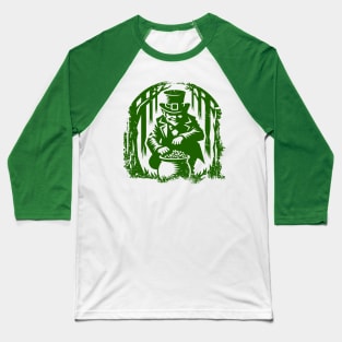 Leprechaun Hideaway Baseball T-Shirt